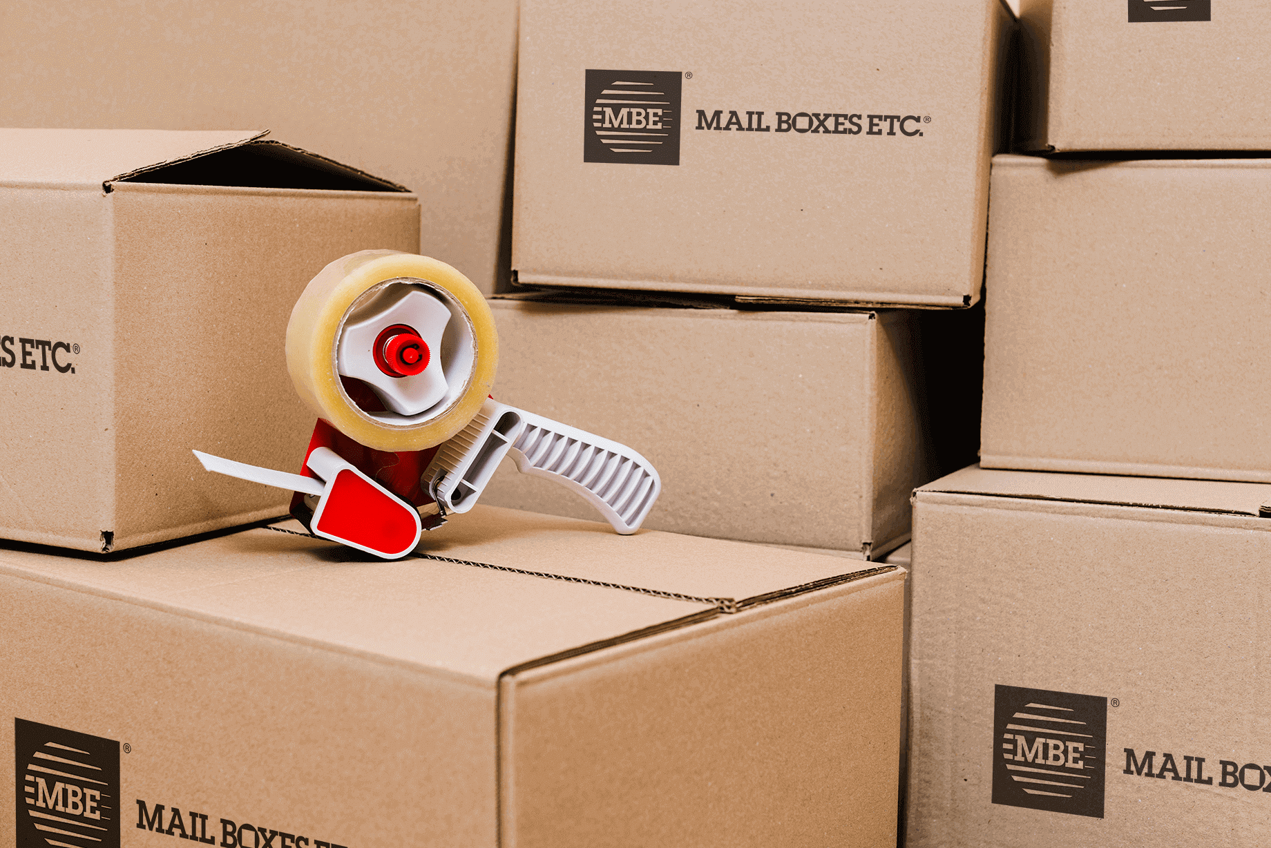 Pack boxes for overseas shipping