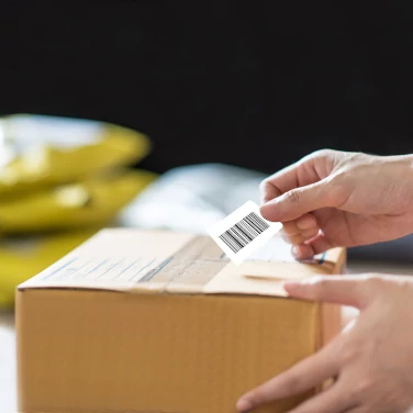 barcode for packages