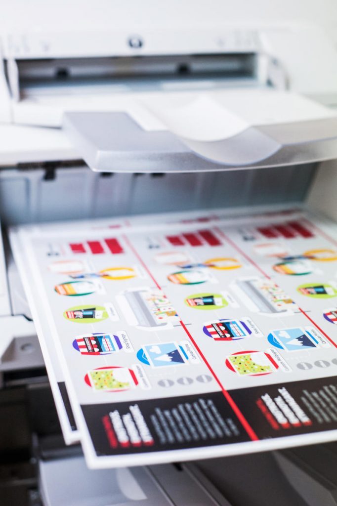 printed paper