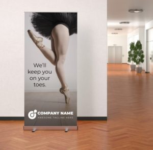 One of the main advantages of Pull Up Banners is their portability.