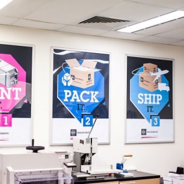 Variety of posters for organizations